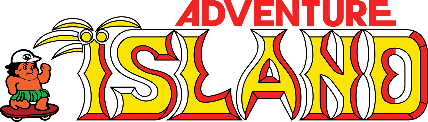 Adventure Island logo for NES